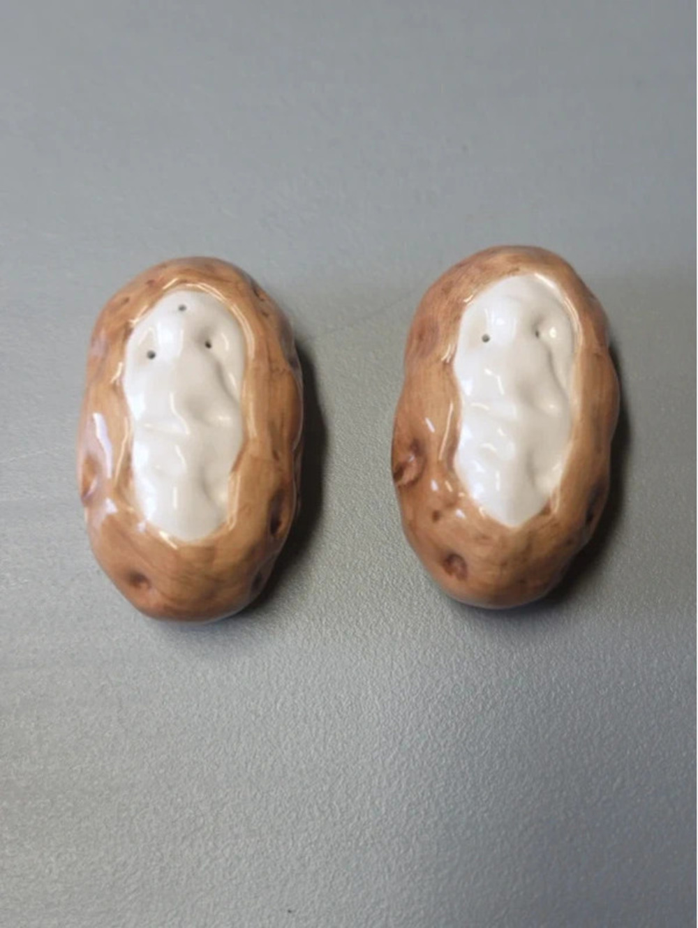 Baked potato Salt and Pepper Shakers
